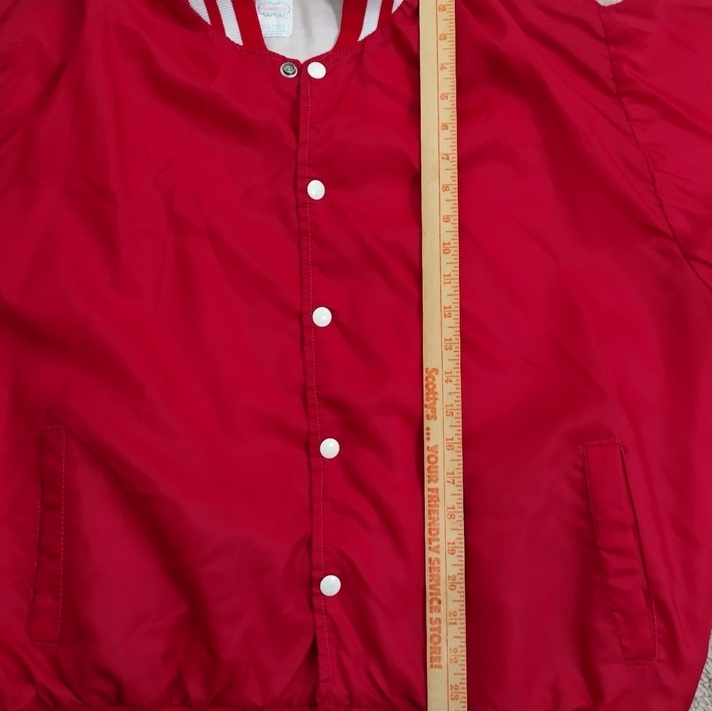 Vtg Truckers Jacket Snap Button Up Size Large By Tamarack With Patch - Picture 10 of 13
